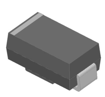 China Original SS16 SMA-W Schottky Barrier Rectifiers 60V 1A for sale