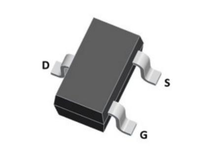 China BSS84W original low and medium voltage MOSFET transistor 60V 0.17A of SOT-323 for sale