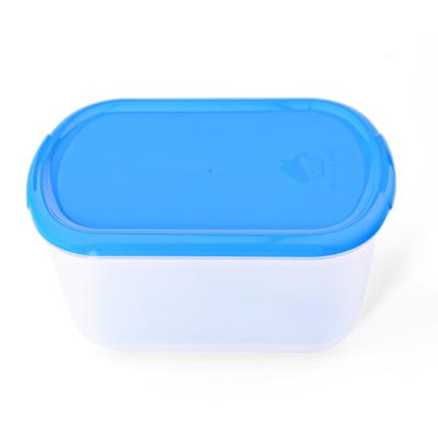 China Suitable for microwave oven high freshness preservation 1.7L pp cost-effective transparent food fruit vegetable plastic food container for sale