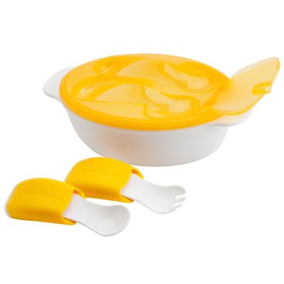 China Best Selling, Antimicrobial and High Quality Kids Bowls Antimicrobial Plastic Baby Set Tableware Dinnerware for Kids for sale