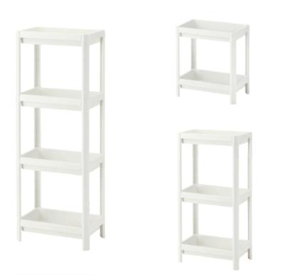 China Multi-Layer Plastic Storage Shelf Corner Appliances Bathroom Household Storage Racks for sale