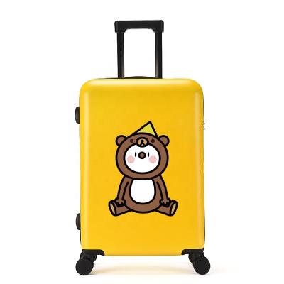 China High Quality PC Trolley Luggage And Bag Carry On Luggage Trolley Set for sale