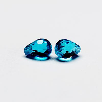 China Fire Earrings Jewelry Wholesale Price Hui Bo Cubic Zircon Turquoise Droplet Color Set or Pendant Zircon for sale