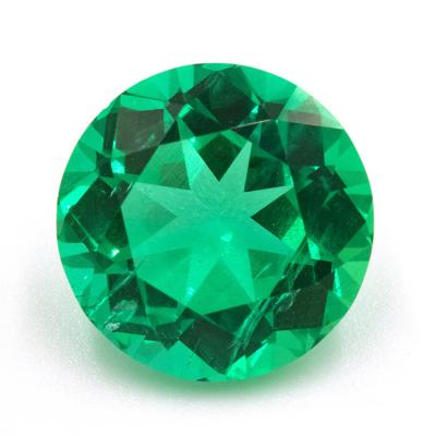 China Naked Pleochroic / Pleochroism Diamond Gems are made of Granny Emeralds Hydrothermal Emeralds Grown by Raw Stones Lab for sale