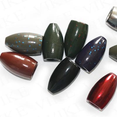 China Tungsten Tungsten Bullet Worm Weights for Bass Fishing Pitching and Tipping Sinker - Multiple Sizes and Colors Available for sale