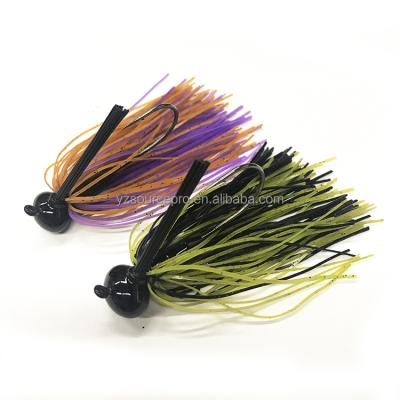 China high quality 97% tungsten bass fishing jigs wholesale tungsten football jigs for sale