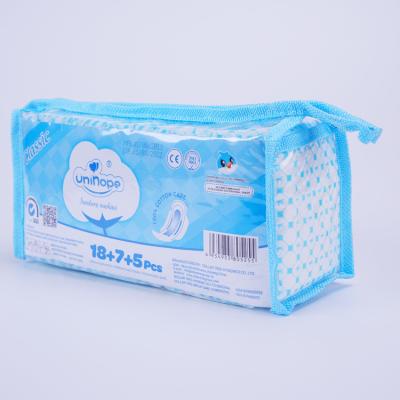 China Feel Comfortable Sanitary Brands Pad for Female Super High Absorbency Made of Cotton for sale