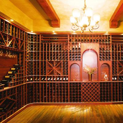 China Eco-Friendly Luxury Custom Wine Cabinet Italian Solid Wood Modern Room Wine Cabinet Display for sale