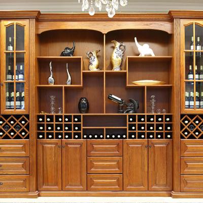 China Modern Design Eco-friendly Storage Shop Wine Display Showcase Whiskey Wine Cabinet for sale