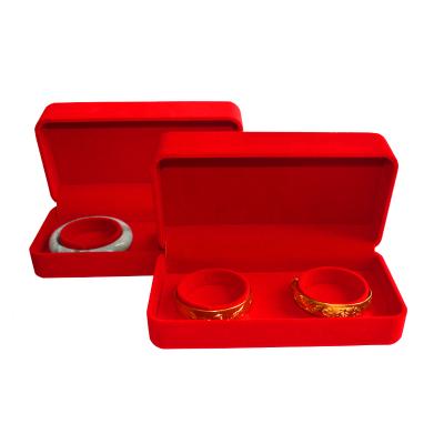 China Handmade in Stock Plastic Small Luxury Bangle Package Custom Jewelry Gift Packaging Jewelry Box for sale