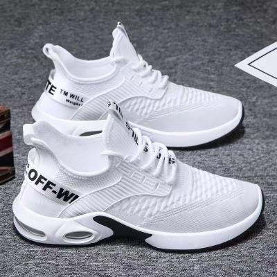 China 2022 summer fashion trend autumn driving running shoes men's woven breathable sport shoes men's casual shoes for sale