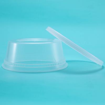 China 8oz12oz16oz 24oz32oz Microwavable Microwavable Disposable Plastic Grocery Food Storage Soup Container for sale