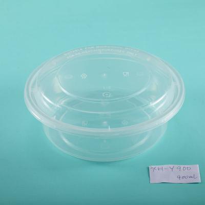 China BPA Free Plastic Microwavable Food Disposable Lunch Bowl Meal Bowl for sale