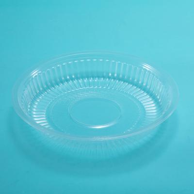 China Factory direct sales disposable dinner restaurant disposable plastic round new dish for sale