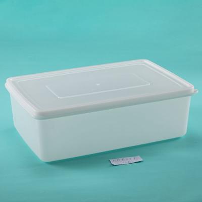 China Microwavable Brand Plastic Kitchen Food Container Refrigerator Fresh-Keeping Storage Box for sale