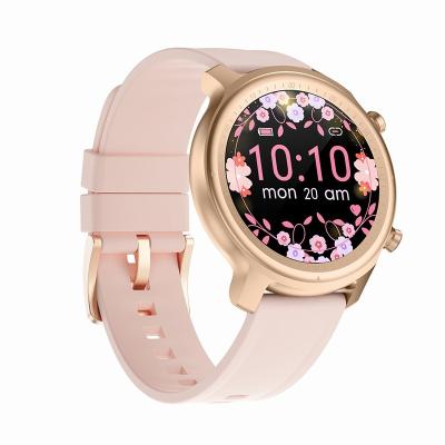 China 170mAh Round Android Watch Faces , 1.28in Smart Heart Rate And Blood Pressure Wristband for sale