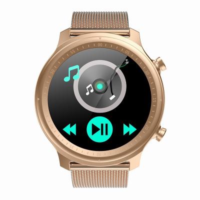 China 170mAh Round Face Smartwatches 4.2 Bluetooth Smart Wrist Watch For Men for sale