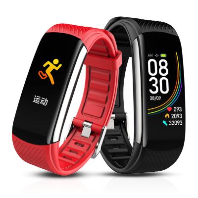 China 160*80 0.96inch Smart Heart Rate And Blood Pressure Wristband For Adult for sale