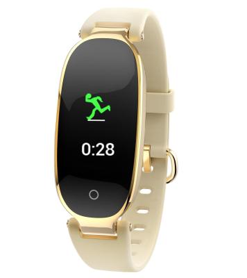 China De dame 0,96 Duim Slimme Band Bluetooth, IOS9.0 Ip67 maakt Bluetooth-Smart Watch waterdicht Te koop