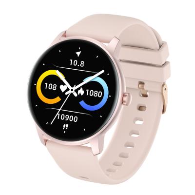 China Heart Rate Monitoring 1.28 Inch Round Screen IP68 Waterproof Smartwatch BT5.0 for sale