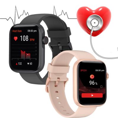 China Harmonyos 2,0 Gezondheidsdrijver Smartwatch ABS van PC van 1,69 Duimtft 250mA Te koop