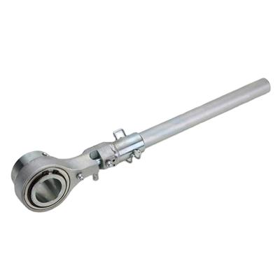 China Heavy Industry Ratchet Open End Wrench With Extended Handle 10mm Long Ratchet Open End Wrench Air Socket Wrench for sale