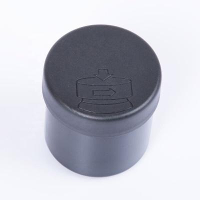 China High Quality Reusable Personal Care Products Low Profile Plastic Package Jar With Lid for sale