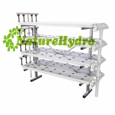 China NFT Vertical System UV Resistant / Easy assebled PVC Hydroponic Sleeve For Lettuce for sale