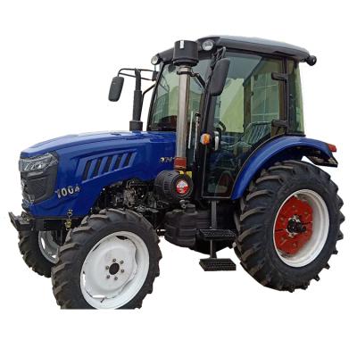 China Hotels 100hp Agriculture Tractor Gear Box Tractor Medium Iron Wheel for sale