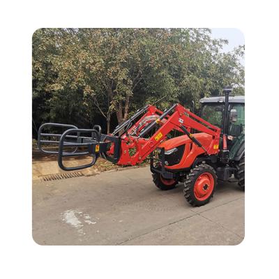 China Convenient Operation Farm Tractor Mounted Bale Grab For Front Loader for sale