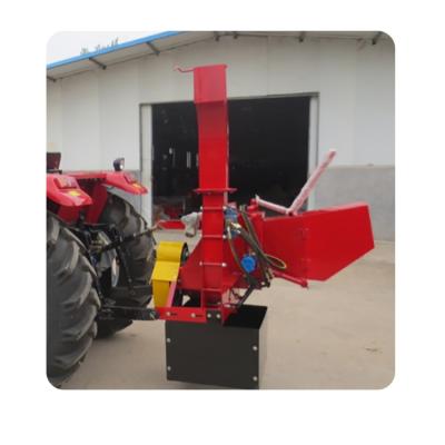 China Building Material Stores Tractor Engine Powered PTO Drum Chipper / Wood Chipper Wood Shredder Machine for sale