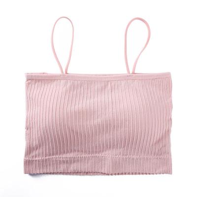 China QUICK DRY beauty back sexy strapless bra ring bra sling steel seamless vest single-term underwear for sale