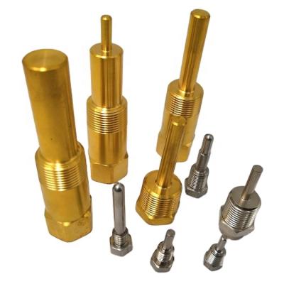 China Temperature Sensor OEM Customized CNC Machining Parts For Temperature Sensor Housing Thermowell Probe for sale