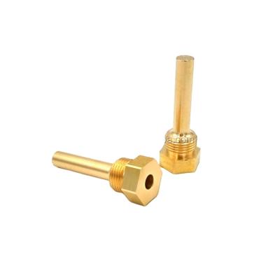 China Machined Brass Detector Sensor Housing, Sensor Adapter for sale