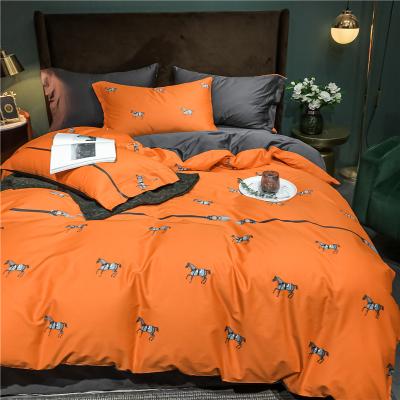 China 100% Sustainable Cotton Bedding Sheets Duvet Covers Bedding Sets for sale