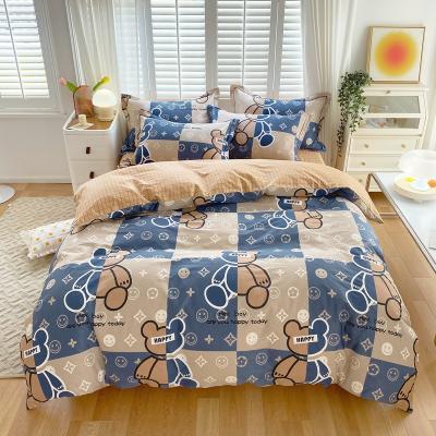 China 100% Sustainable Cotton Cartoon Bedding Sheets Duvet Covers Bedding Sets for sale