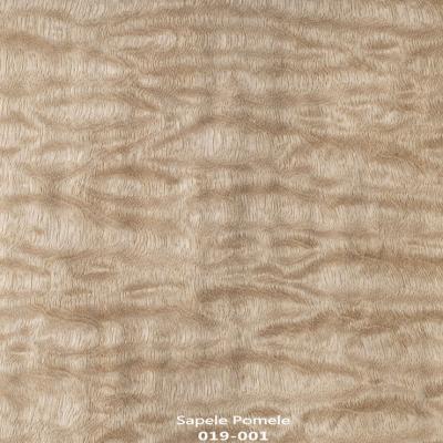 China Contemporary Good Quality A Grade 0.5Mm Natural Sapeli Veneer Dyed Sapeli Pomele Veneer For Wardrobe And Decorative for sale