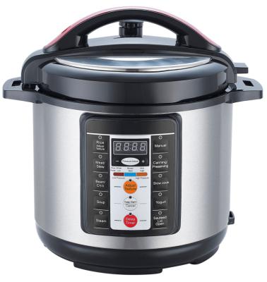 China Multi-Use Commercial Programmable Electric Pressure Cooker Large Capacity Household Large Capacity 8QT SS Durable Housing for sale