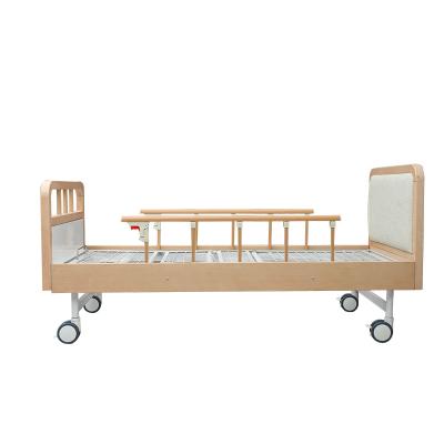 China For household/nursing home use Manufacture Low-Cost Silent Safe Home Care Luxury Nursing Manual Nursing Bed Hospital Bed for sale