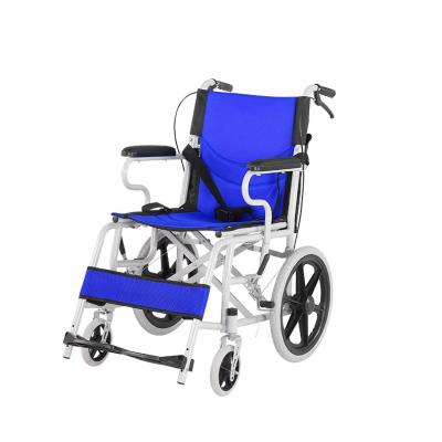 China Portable Active Manual Wheelchair Lightweight Small Wheelchairsthickened Handcart For Elderly Disabled 78cm * 23cm * 67cm for sale