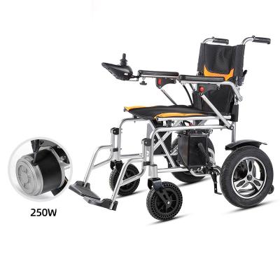 China Folding Disabled Motor Electrical Automatic Power Equipment Medical Supplies Handicapped Wheelchair Electric Wheel Chair HKD-180 for sale