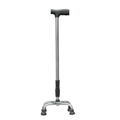 China Sports protective accessories High Quality Cheap Medical Walking Stick For Sale Aluminum Four Legs Walking Stick for sale