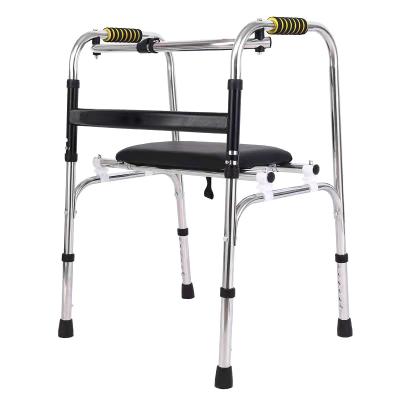 China For household/nursing home use Factory Hot Sales Four-Legged Disabled Walking Aid Lower Limb Training Walking Standing Frame for sale