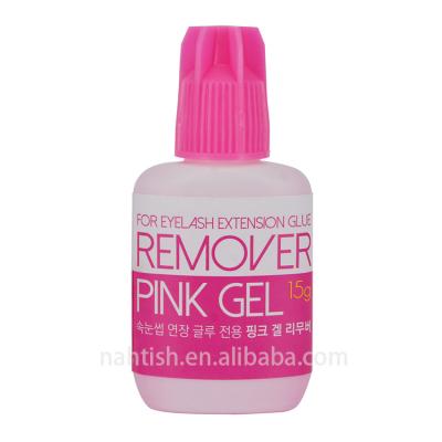 China For Eyelash Extension Korea Sky Pink Gel Remover 15G Eyelash Extension Glue Remover for sale