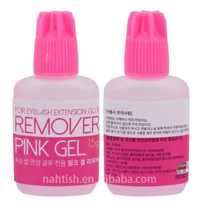 China For Professional Eyelash Extension Rose Gel Remover Eyelash Glue Remover for sale