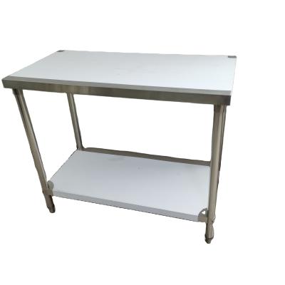 China High Quality Outdoor Restaurant Stainless Steel Work Bench Stainless Steel Benches for sale