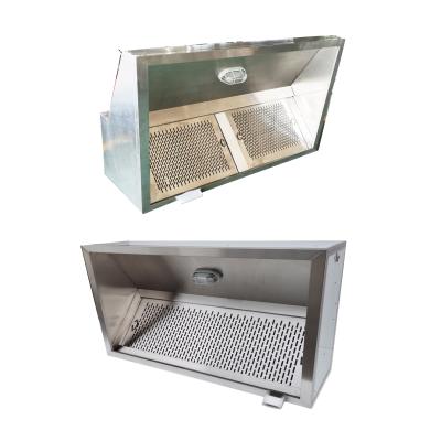 China Custom Hotel Stainless Steel Commercial Kitchen Range Hood for sale