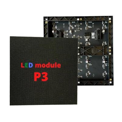 China Indoor SMD P3 192*192mm front access led display pantalla led painel De led indoor painel De led p3 for sale