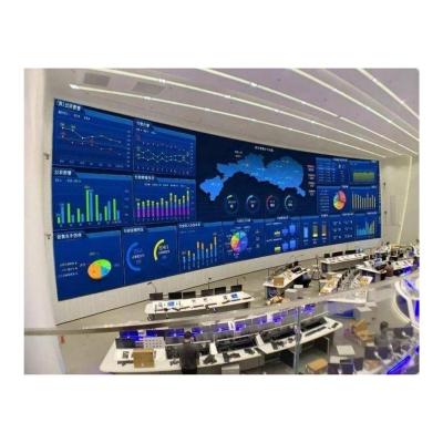 중국 P1.25 P1.56 P1.87 4K Maw Indoor 16:9 600mm*337.5mm Digital TV Indoor Led Screen For Monitor Room Command Center 판매용