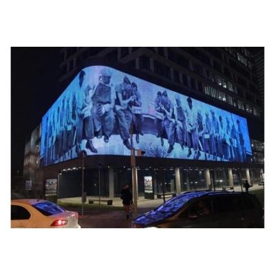 China Outdoor 100% Top Performance LED Advertising P10 Giant Outdoor Video Billboard Wall 3d Digital Billboard zu verkaufen